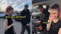 youtuber Mr. beast gave his Toyota car as a tip to the waitress viral video