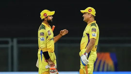 MS Dhoni, Ravindra Jadeja, CSK