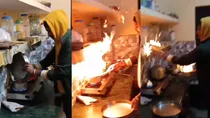 Kitchen Fire Viral