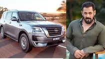 Salman Khan bulletproof Nissan Patrol SUV