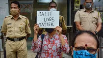 DALIT Woman was raped and set on fire