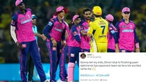 IPL 2023: MS Dhoni played a brilliant knock vs Rajasthan Royals Viral