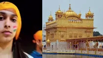 viral video purportedly showing a woman being denied entry into Golden Temple