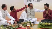  thief ate food sitting near cm shivraj took selfie 