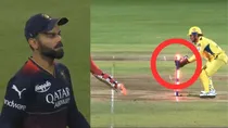 MS Dhoni Stumping attempt