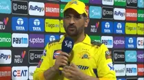 MS Dhoni reaction after CSK beat RCB in a high scoring thriller