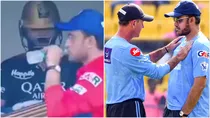 IPL 2023: Virat kohli stares Sourav ganguly video went viral