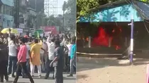 West Bengal Kaliaganj protest