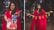 woman divorce celebration photoshoot going viral social media shalini