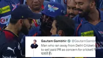 Gautam Gambhir Virat Kohli fight