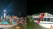 21 dead after a tourist boat capsized in Malappuram Kerala Rescue visuals