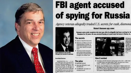 Robert Hanssen Spy KGB FBI cold war CIA