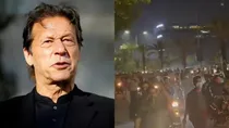 Imran Khan arrest protest