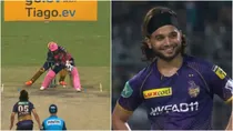 IPL 2023 Suyash sharma attempted to bowl wide ball Yashasvi Jaiswal