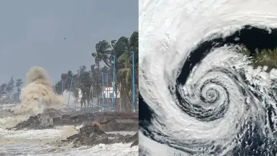 How are cyclones named and what is the methodology behind naming them?