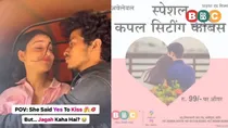Indore kissing cabin ad viral video