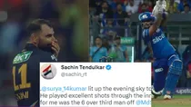 Sachin Tweet on Suryalkumar Yadav Century