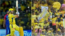 Dhoni thanks CSK fans at chepauk