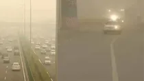 Delhi noida dust storm today
