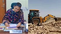 Tina Dabi Action Pakistani Hindu Homes Bulldozer Rajasthan Jaisalmer