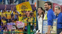 MS Dhoni fans gifted him a miniature version of Chepauk stadium