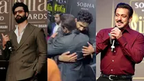 salman khan vicky kaushal iifa viral video