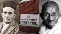 DU VD Savarkar in syllabus taught before mahatama Gandhi