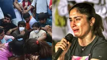 Wrestler Protest UWW IOC Brijbhushan WFI Vinesh Bajrang Punia Ganga Medal