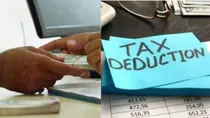 Bank credits interest amount into account after deducting TDS, while MFs don't deduct anything from amount earned from investment. 