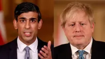 Rishi Sunak Boris Johnson united kingdom 