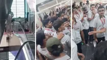kota viral video shows students chanting ram slogans others offering namaz fact check