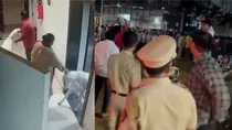 mumbai muslim man brings goats for bakrid society protest jay shree ram slogans