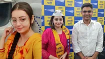 Actress Chahat Pandey joins AAP, will campaign during Vidhan Sabha 2023 polls