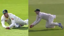 Steve Smith Took a blinder to dismiss Joe Root
