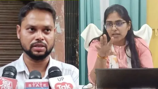 sdm jyoti maurya and husband alok maurya dispute viral on social media