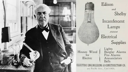 Thomas Alva Edison, Light Bulb