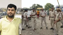 Gangster Kuldeep jagheena shot dead while going for a hearing in Bharatpur court, Rajasthan. 