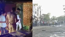communal violence in nuh gurugram haryana three dead mosque attacked firing stone pelting