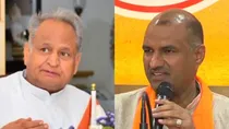 rajasthan bjp chief CP joshi put allegation twice in a day on rajasthan congress. 