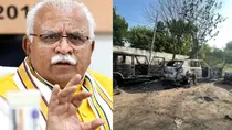 Mahonar Lal Khattar says rioters will have to pay for damage to property in Nuh violence 