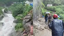 13 people went missing in landslide of Gaurikund, Rudraprayag district of Uttarakhand.