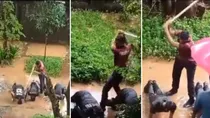 ncc students badly beaten during training by senior thane video viral accused suspended