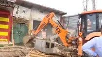 Haryana Nuh communal violence bulldozer drive on 45 shops 250 slums 