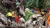 Rescuers Searching For 20 Still Missing After Gaurikund Landslide