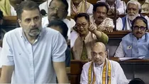 Rahul Gandhi says modi govt murdered India in Manipur, anti-national, Parliament No-Confidence Motion