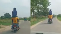 uttarpradesh Hapur viral video of seven boys