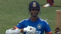 Yashasvi Jaiswal Score Fifty vs West Indies