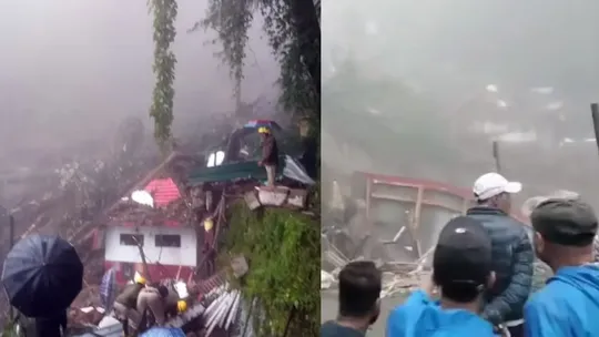 shiv mandir shimla landslide