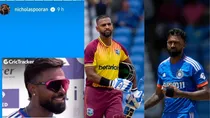 Nicholas Pooran smashed Hardik Pandya