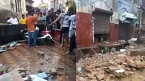 5 die after a section of 2 storey building falls in Mathura Banke Bihari temple complex 